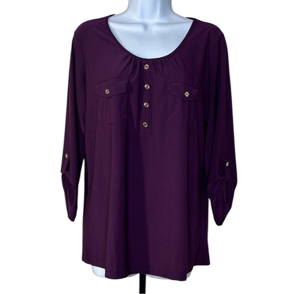 PerSeption Concept Purple Women's Top